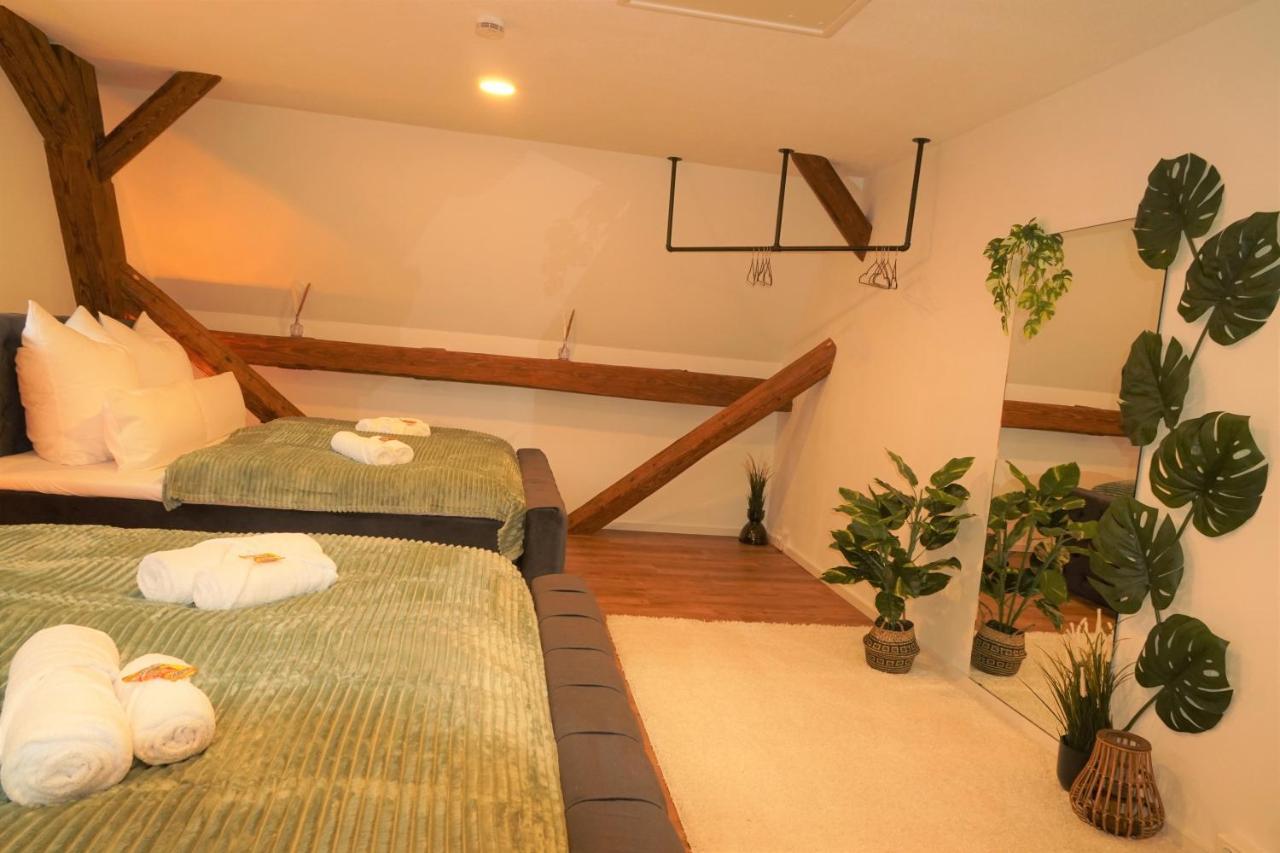 Galerie-Wohnung I Sanierter Pferdestall I Europapark I Boxspring I Nespresso คิพเพนไฮม์ ภายนอก รูปภาพ