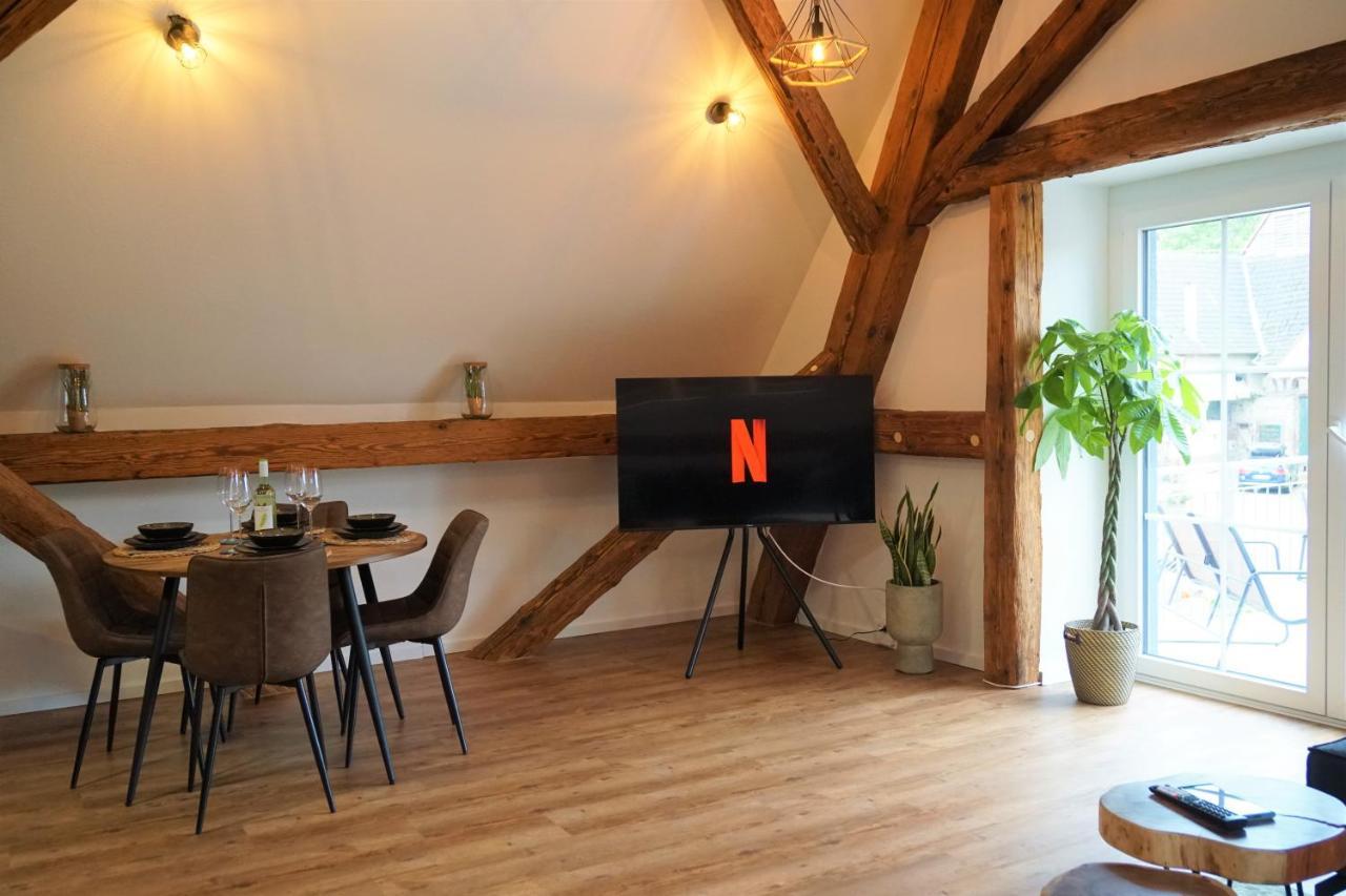 Galerie-Wohnung I Sanierter Pferdestall I Europapark I Boxspring I Nespresso คิพเพนไฮม์ ภายนอก รูปภาพ