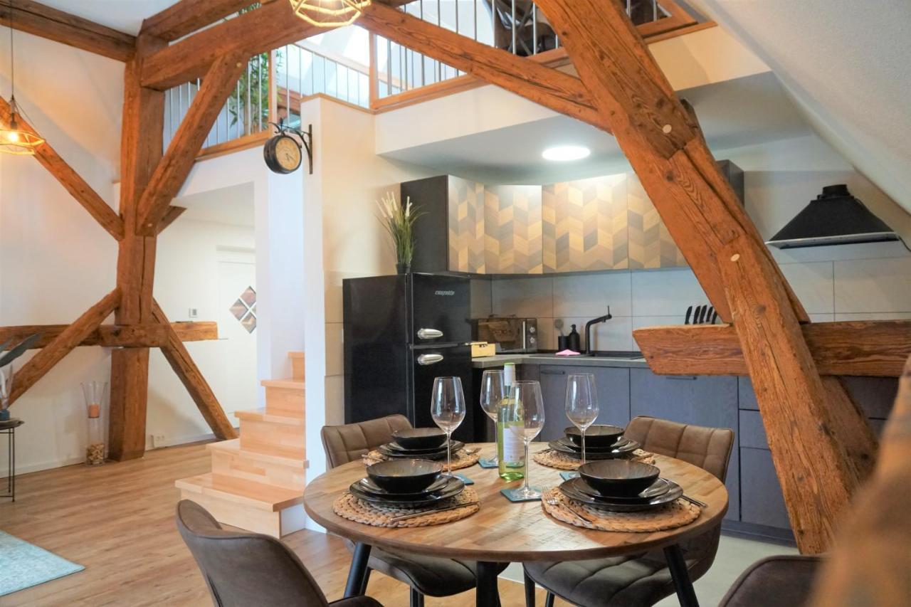 Galerie-Wohnung I Sanierter Pferdestall I Europapark I Boxspring I Nespresso คิพเพนไฮม์ ภายนอก รูปภาพ