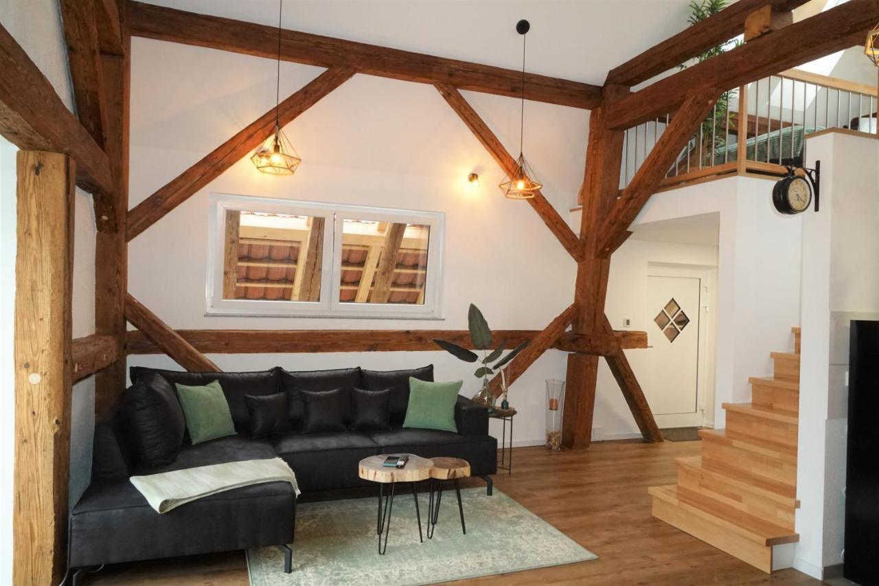 Galerie-Wohnung I Sanierter Pferdestall I Europapark I Boxspring I Nespresso คิพเพนไฮม์ ภายนอก รูปภาพ
